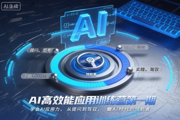 AI高效能应用训练营第一期,学会AI应用力,从提问到驾驭,做AI时代的领航者(更新)-灵感工坊云网创
